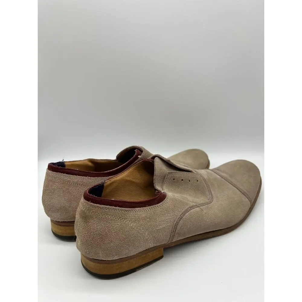 Robert Graham Men Palos Verdes Beige Oxford Shoe US 12D RARE